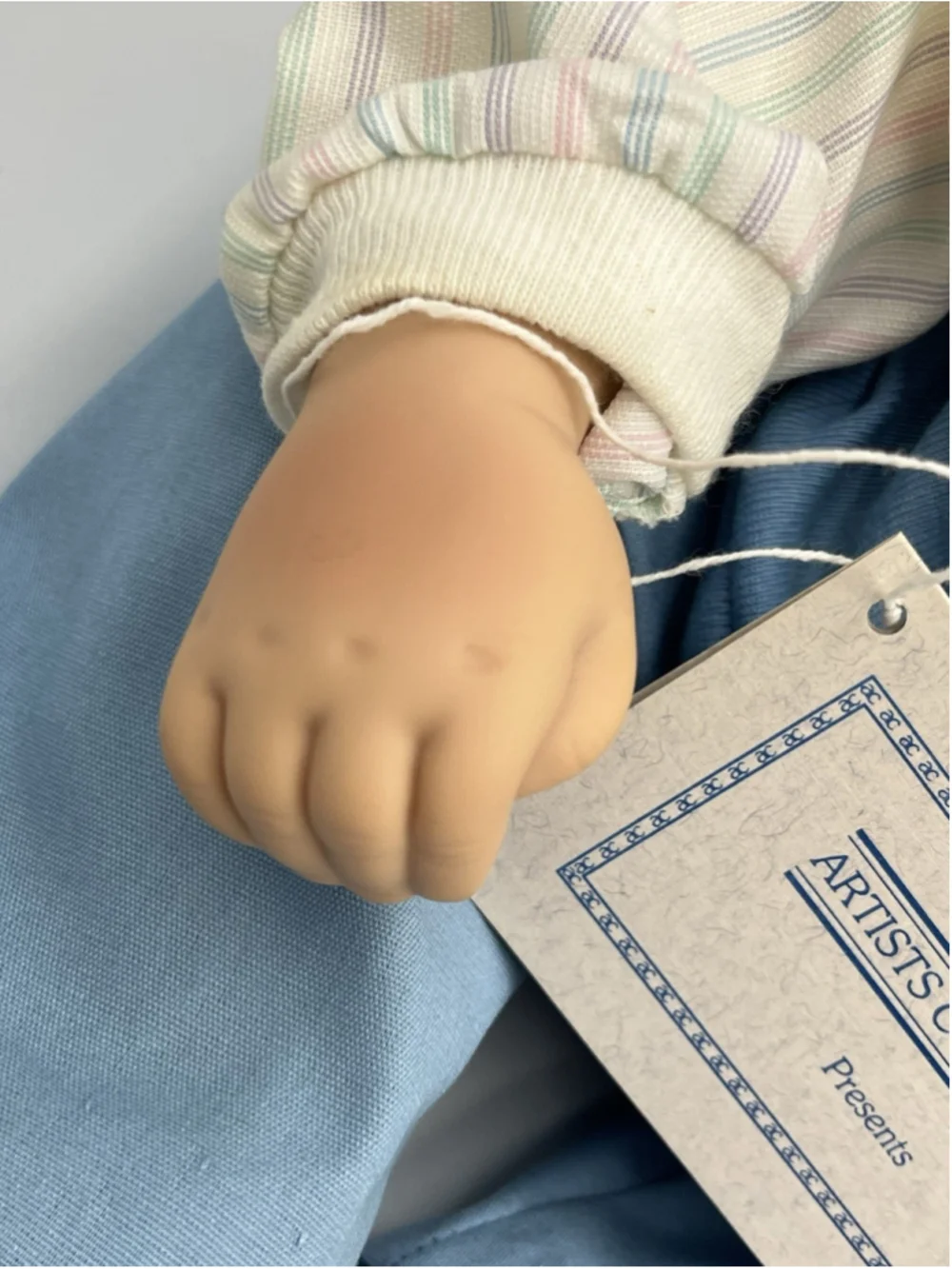 Virginia Ehrlich Turner Doll Vintage Limited #63/1,000 rare boy JUSTIN 1990 SEE